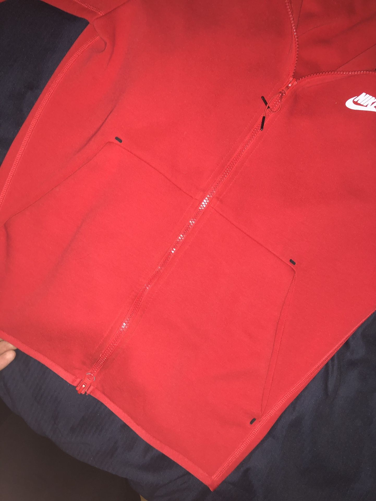 Fleece Jacket Old Red Tech Fleece Old Season Nike Tech Fleece Zip Up