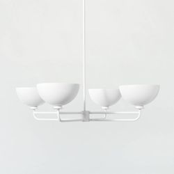 Dome Chandelier White - Threshold™ designed with Studio McGee