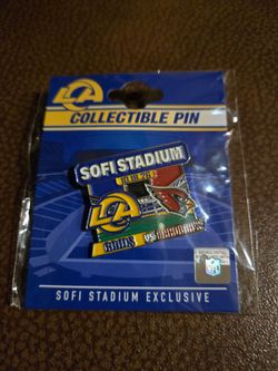 Los Angeles Rams vs Arizona Cardinals Game Pin~2026