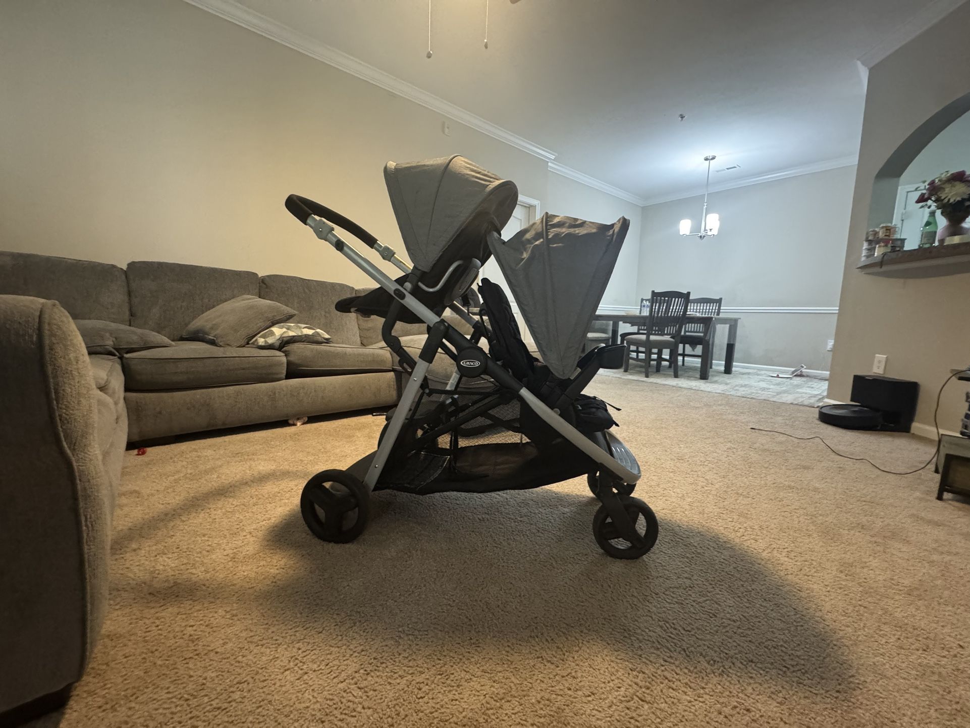Greco Ready2Grow Double Passenger Stroller