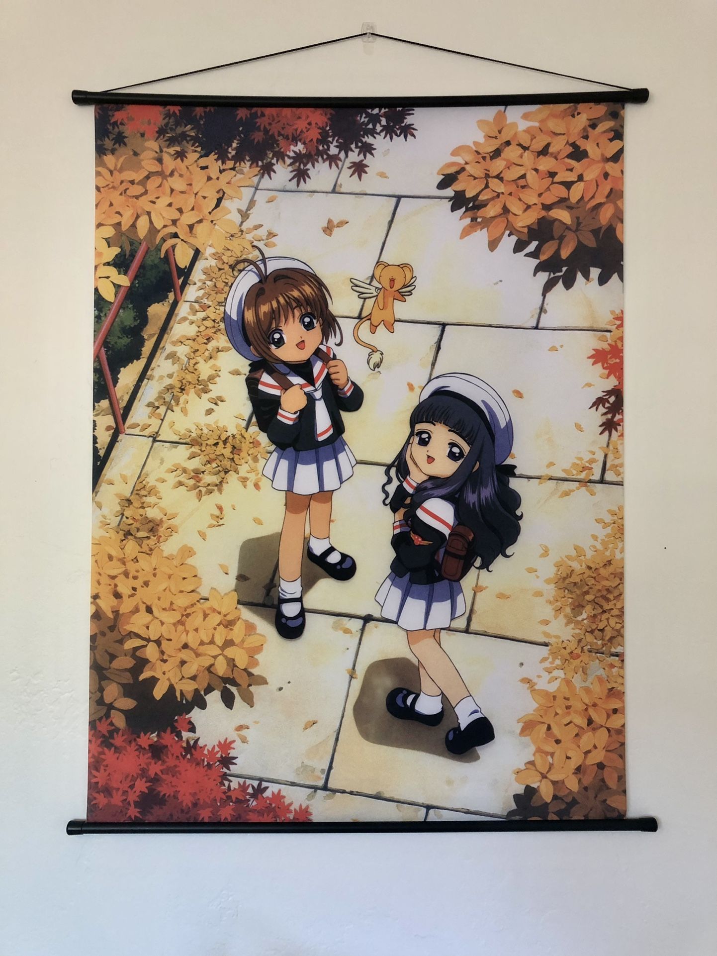 Cardcaptor Sakura Japan Anime Wall Scroll Fabric Cloth Poster Art Vintage