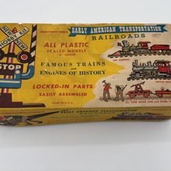 Vintage Northwestern “”The General” Early American Transportation Railroad Hobby Kit – 0 Gauge