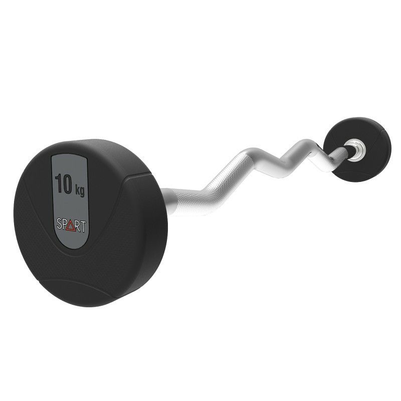 Curl Barbell With Fixed Weights / Fitness Acessories