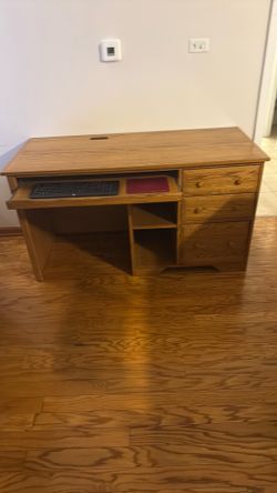 Wood desk