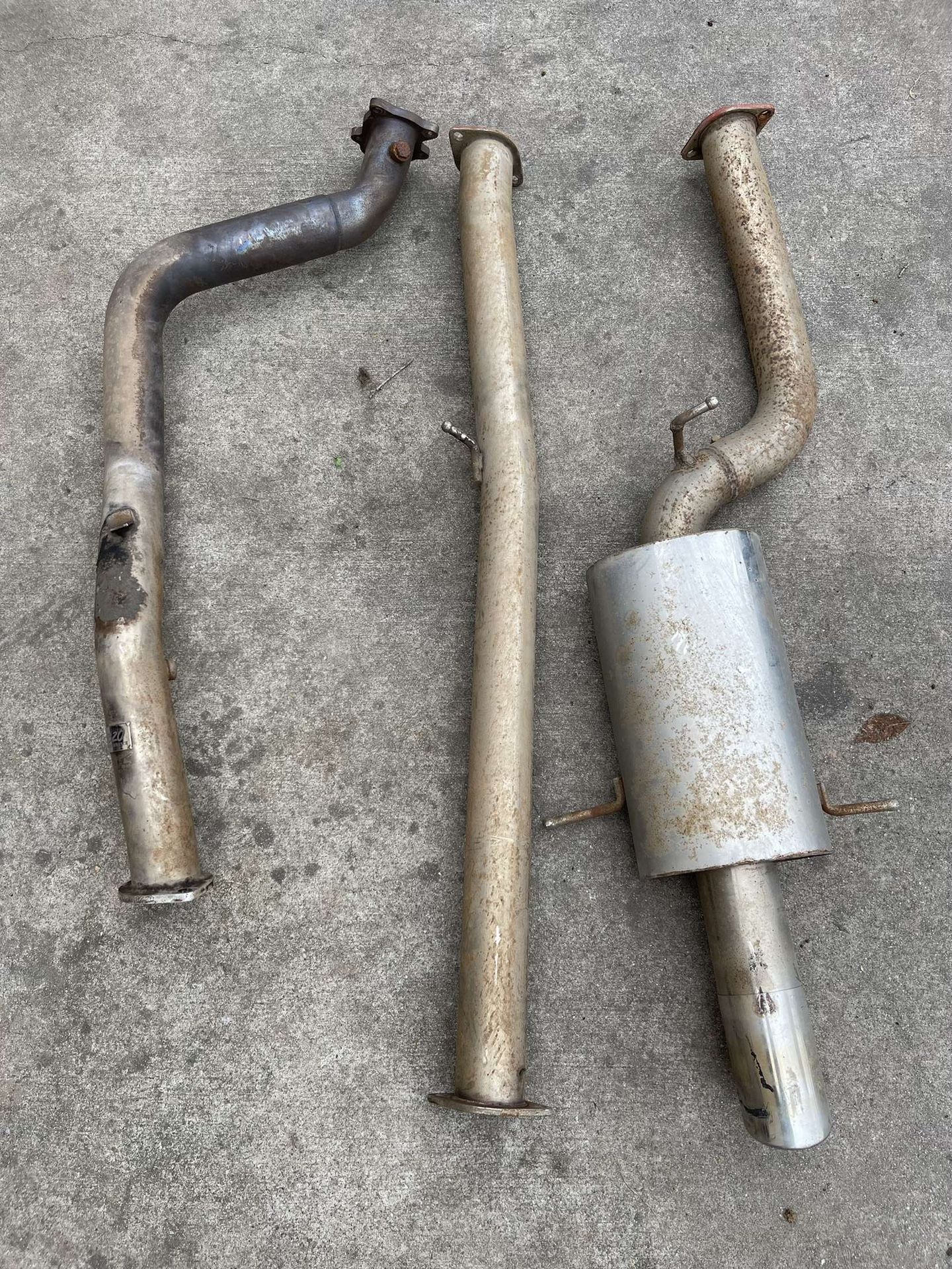 04-08 Subaru Forester XT Exhaust