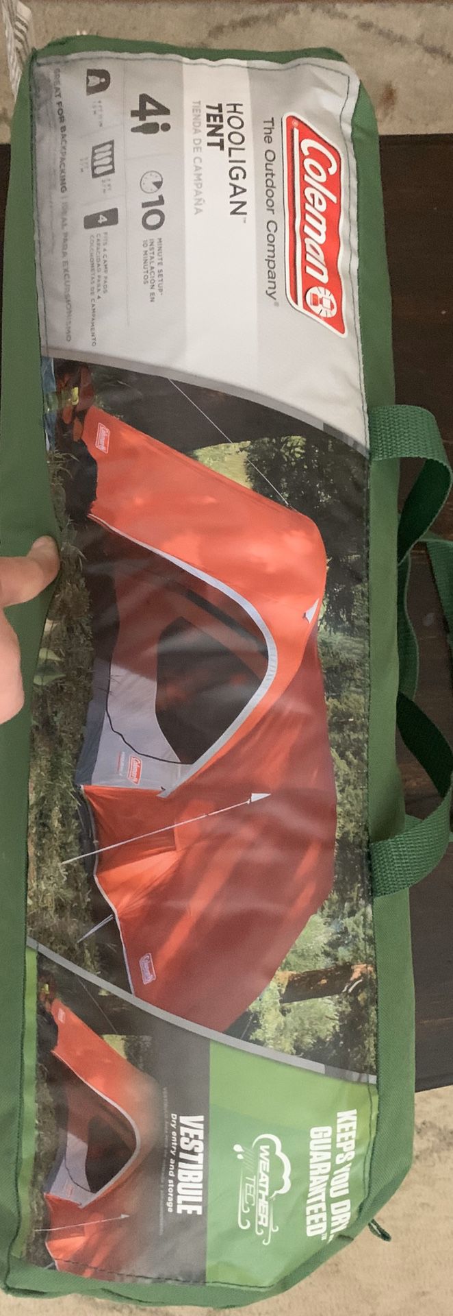 Coleman camping gear