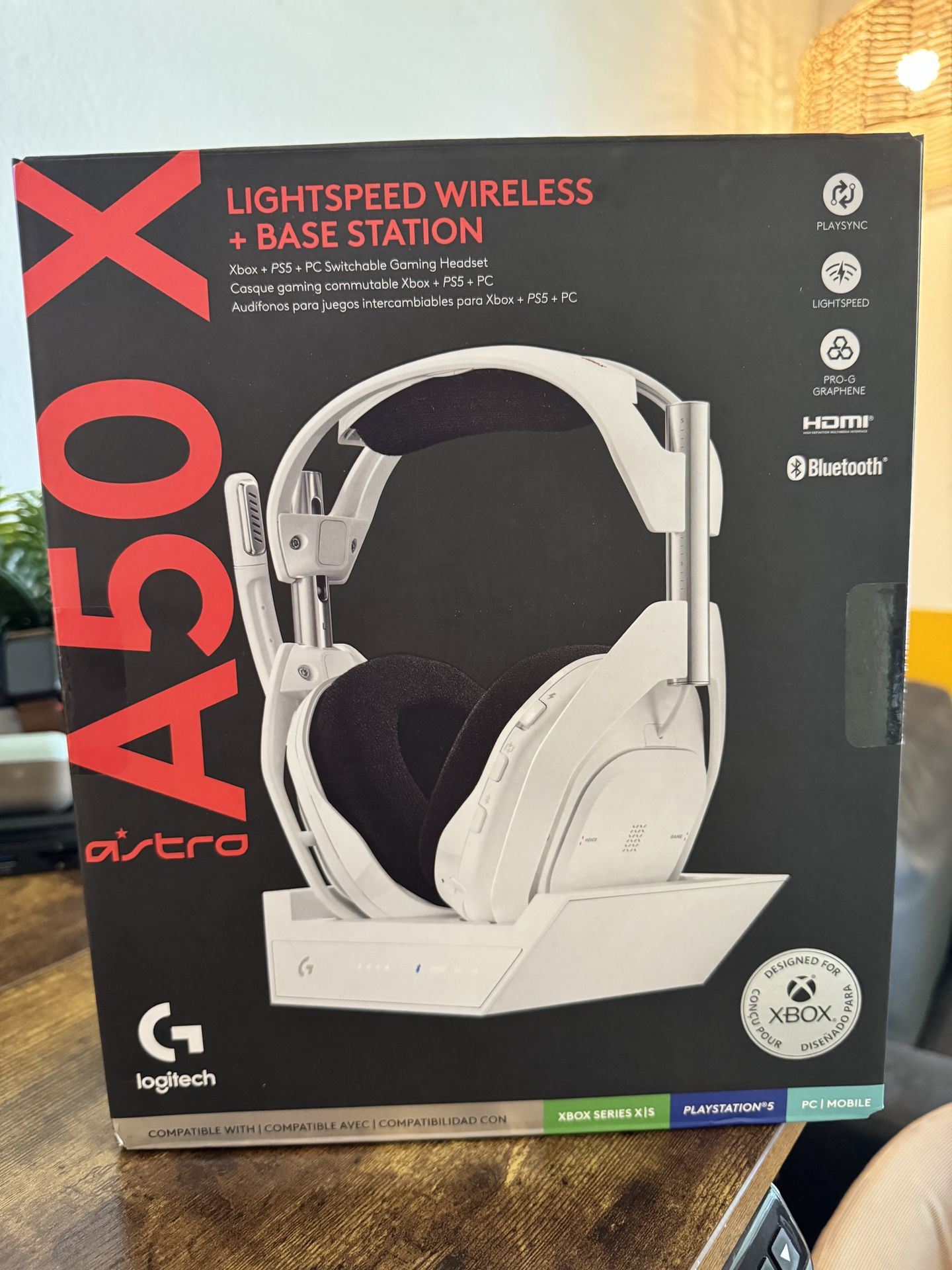 ASTRO A50 X GAMING HEADSET *2024 EDITION* | BRAND NEW | COMPATIBLE WITH PS5/PS4, XBOX, PC & MAC, BLUETOOTH