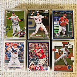 Washington Nationals 425 Card Baseball Lot! Rookies, Prospects, Parallels, Prizms, Refractors, Short Prints, Variations & More!