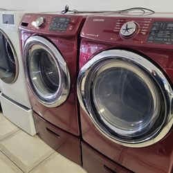 Gas Samsung Washer & Dryer 
