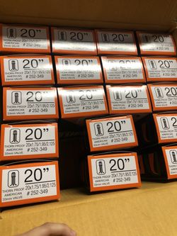 BRAND NEW HEAVY DUTY THORN PROOF TUBES