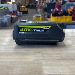 RYOBI 40-Volt Lithium-Ion 4.0 Ah Battery 