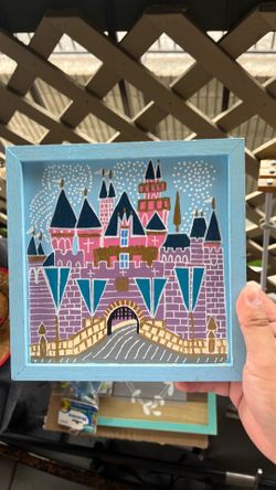 Disneyland painting