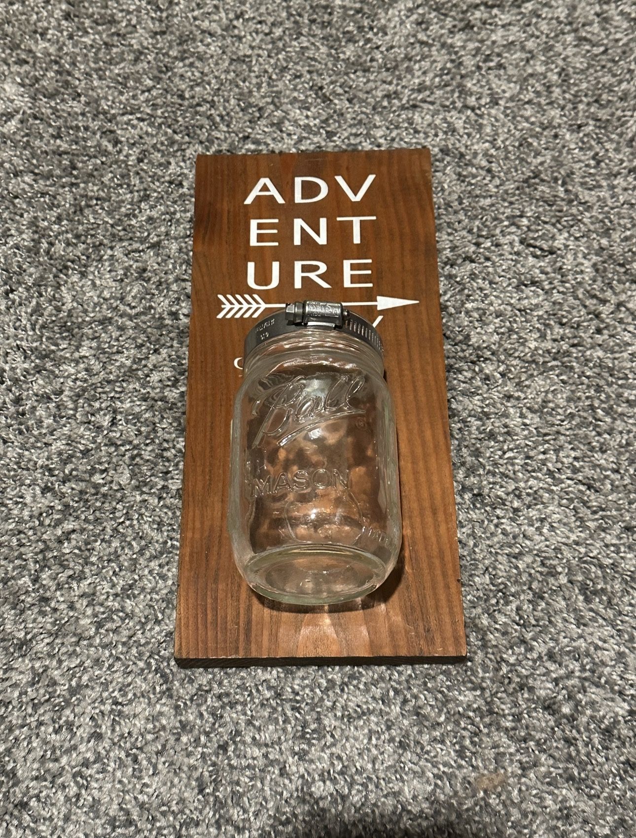 Adventure Fund Travel Savings Jar Piggy Bank