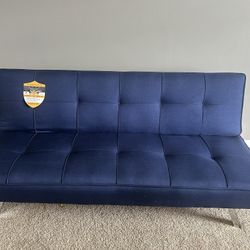 Blue Futon 