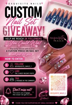 Free press on nails!!!!