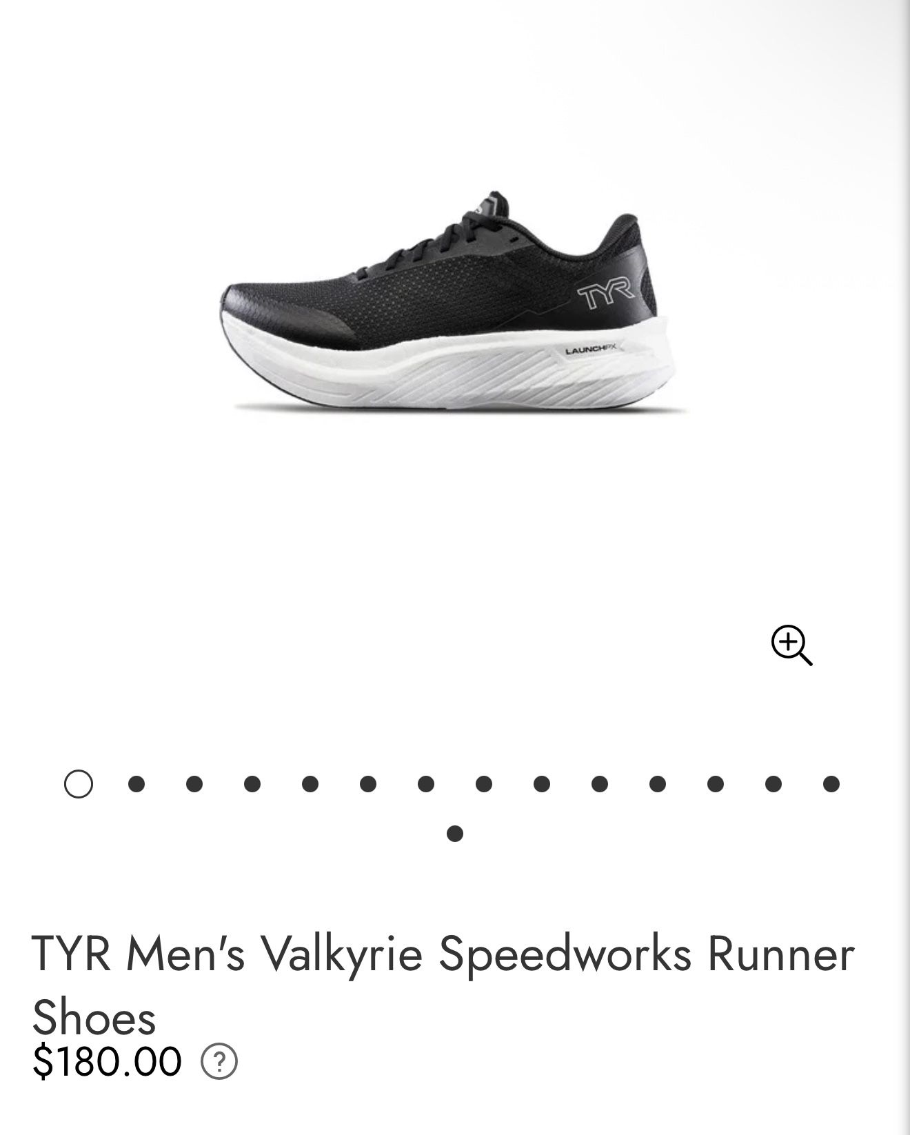 Selling TYR running shoes