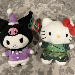 Hello Kitty And Friends Holiday Plush Stuffed Animals