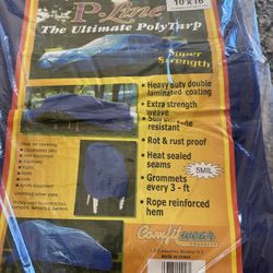 Brand New Blue PolyTarp