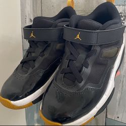 Jordan Stay Loyal 3 Black White Yellow Ochre Youth Size 1