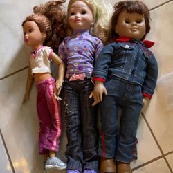 20 Inch Dolls 3 For $20