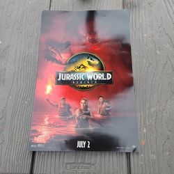 Jurassic World Rebirth mini theater poster 