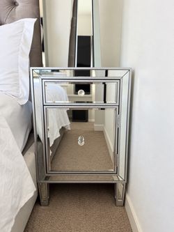 Mirrored Nightstands by Willa Arlo Interiors