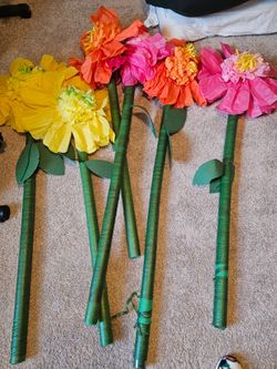 Large Decorative Paper Flowers – Event/Party/Backdrop Décor