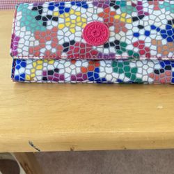 Multi Color Fabric Wallet
