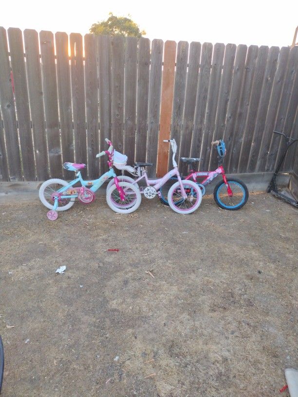 Girl And Boy Bike