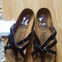 Betula Mde By Birkenstk Sz6 Sandals Brwn New