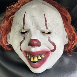 Evil clown mask