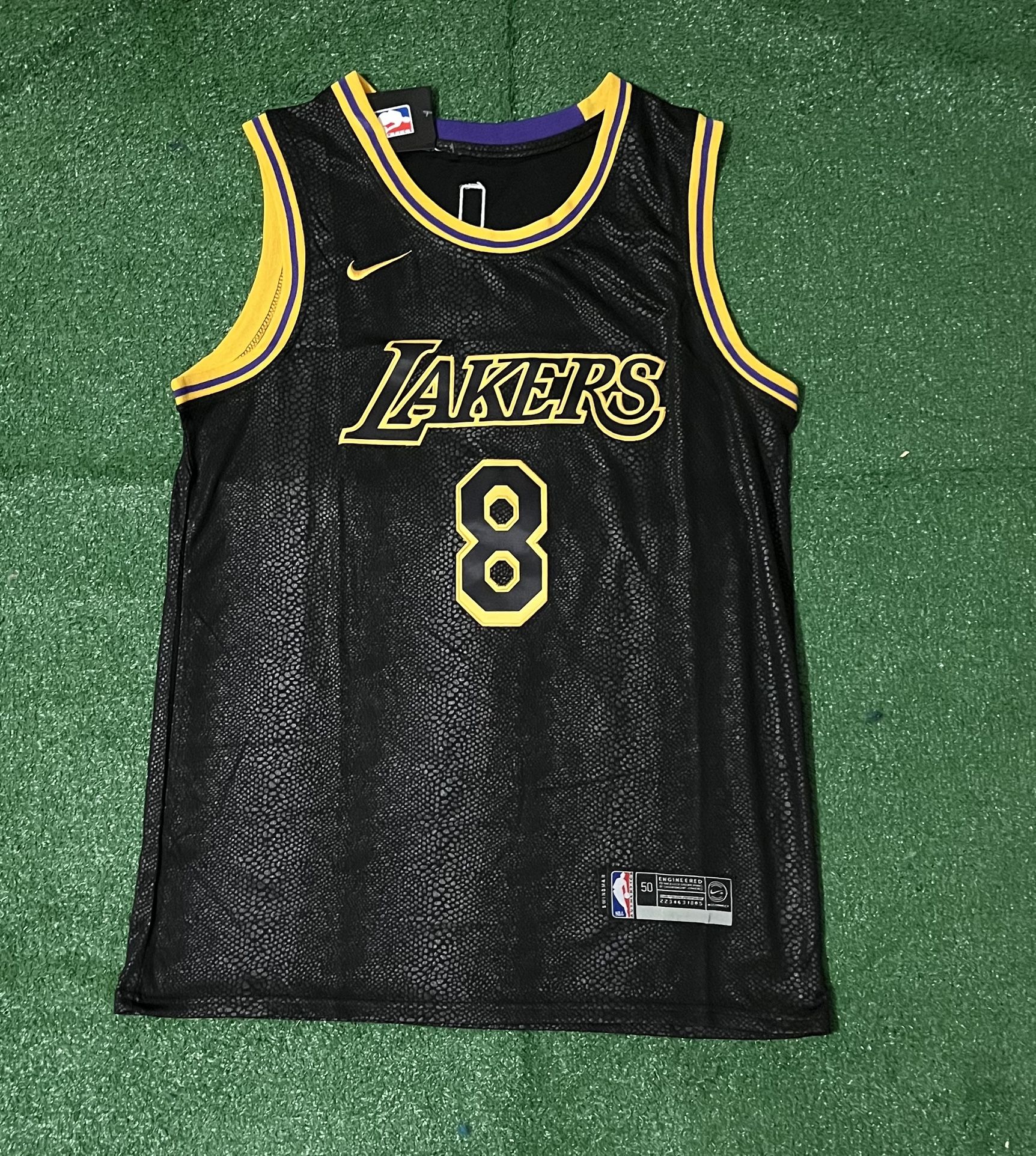 Los Angeles Lakers Kobe Bryant Mamba Black Flipside Jersey