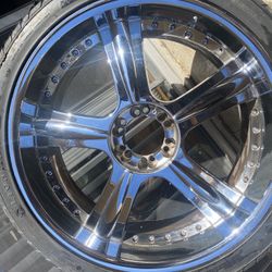 4 24in Chrome Rims