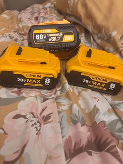 DeWalt Lithium-Ion Battery Pack Lot of 3