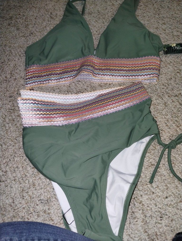 High Waisted Bikini Set