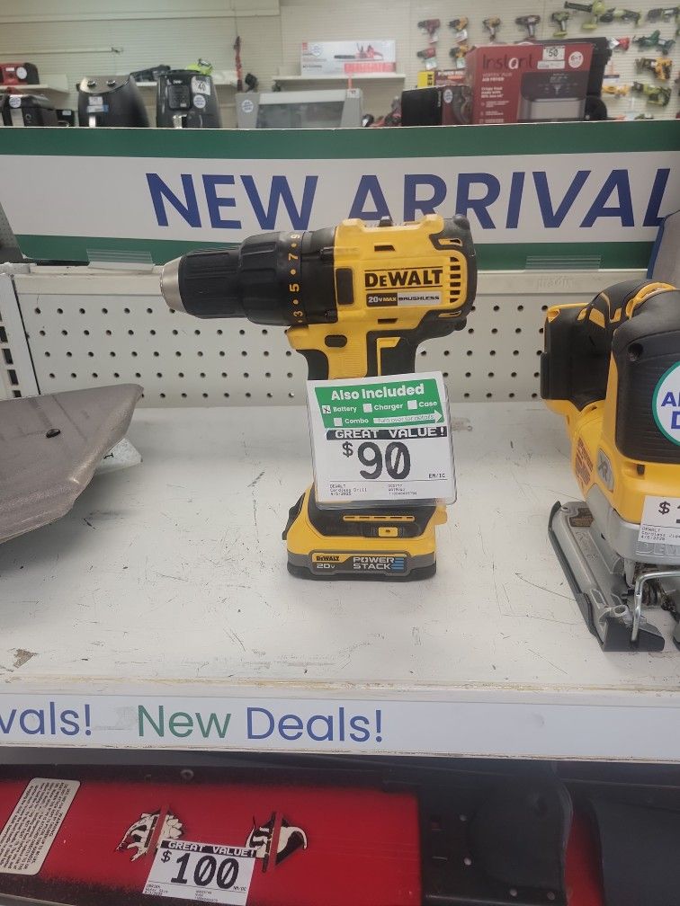 20v Dewalt Drill With Battery