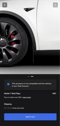 Tesla Model Y Mud Flaps