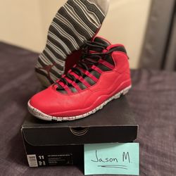 Jordan 10 Bulls Over Broadway (worn 2x)