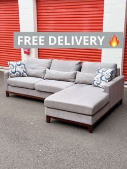 Free Delivery- 2 Piece Sectional – Very Clean