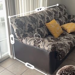 2 piece sofa and loveseat set