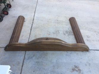 Fireplace mantel - solid wood