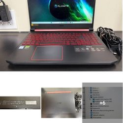ACER NITRO 5 (AN515-54) Intel Core i5-9300HQ @ 2.4 GHz (8GB RAM, 512GB SSD) GAMING NVIDIA GTX 1650