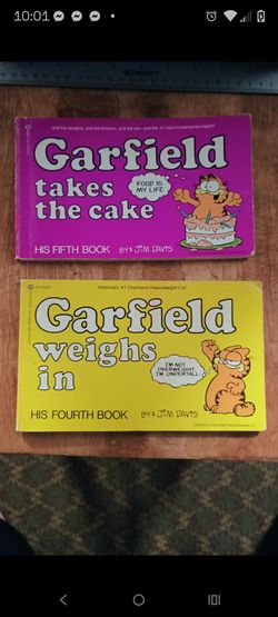 Vintage Garfield comic books