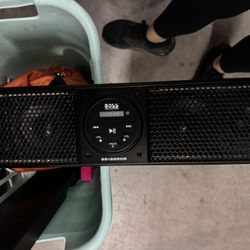 BOSS outdoor speaker