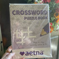 FREE‼️Crossword Puzzle Book by Aetna