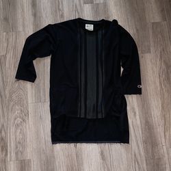 Champion Craig Green black leather long sleeve opium type shi Mediumw