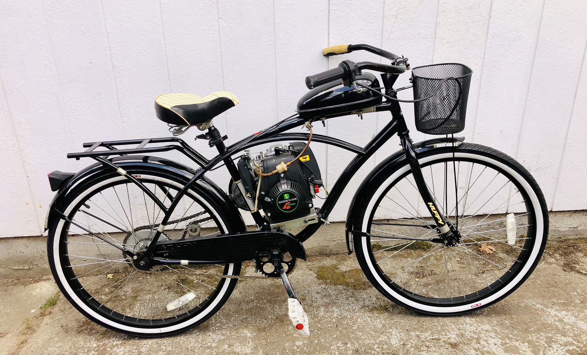 Huffy Nel Lusso Motorized Cruiser Bicycle 