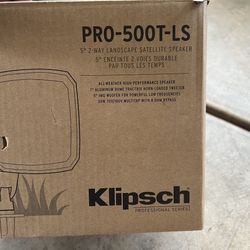 Klipsch PRO-500T-LS 6.5" 100W Outdoor Landscape Satellite Speaker - Brown