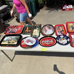 Old Coca Cola Trays 