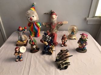 Clown Figurines